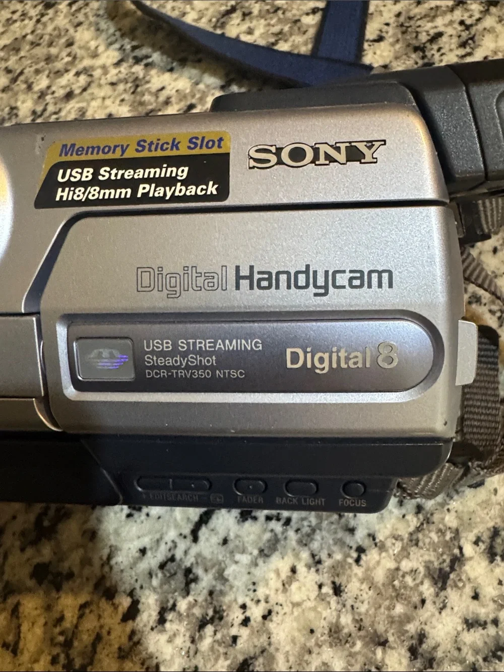 Sony Handycam DCR-TRV350 Digital8 Hi8 8mm Camcorder VCR Player~ tested